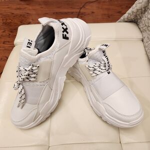 Brand New White FXXK OFF Chunky Sneakers